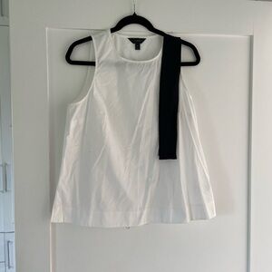 J. Crew White Sleeveless Tank Top